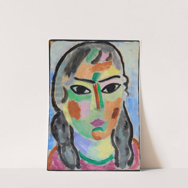 Mädchen (1916) by Alexej von Jawlensky