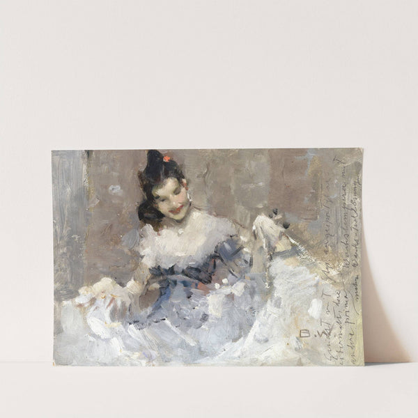 Mädchen im Ballkleid (circa 1940) by Brynolf Wennerberg