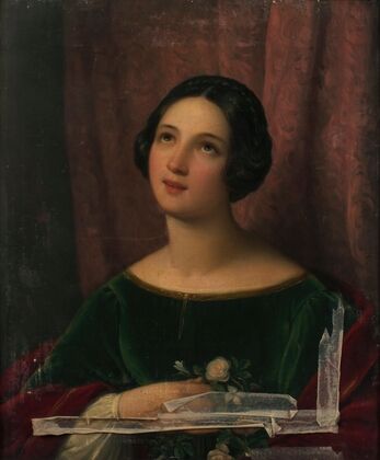 Mädchen mit Blumen