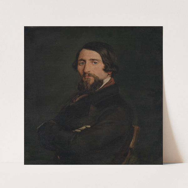 Mädchen mit gefalteten Händen by Francesco Hayez