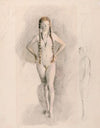 Mädchen mit Medaillon