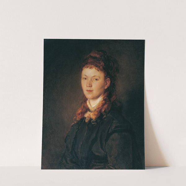 Mädchen Mit Rotblondem Haar by Hans Canon