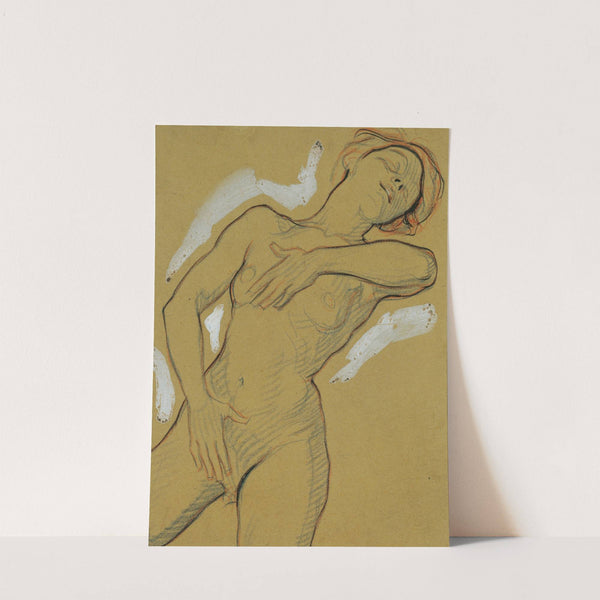 Mädchenakt by Josef Wawra