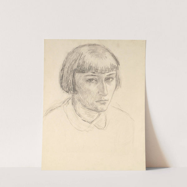 Mädchenbildnis by Walther Gamerith