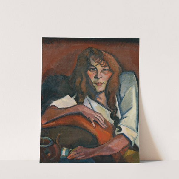 Mädchenbildnis (1913) by Carl Moritz Cammerloher