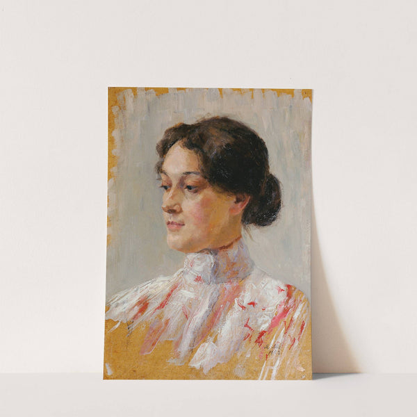 Mädchenbildnis by Mathilde Sitta-Allé