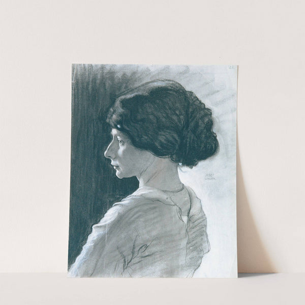 Mädchenkopf by Josef Wawra