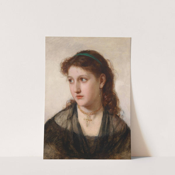 Mädchenportrait by Paul Kiessling