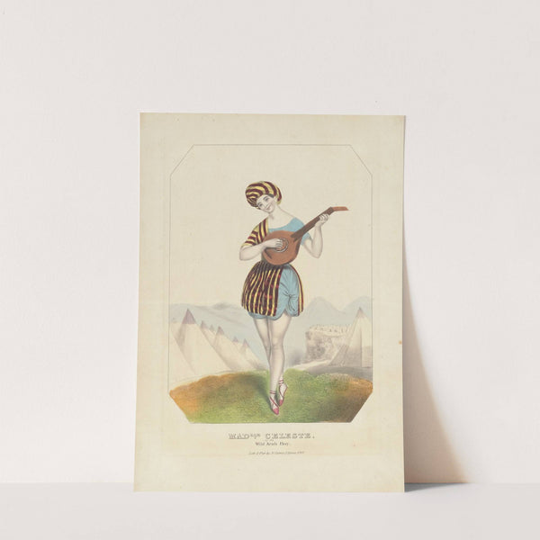 Maddle Celeste as the wild Arab boy (1839) by William Drummond