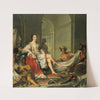 Mademoiselle de Clermont en sultane by Jean-Marc Nattier