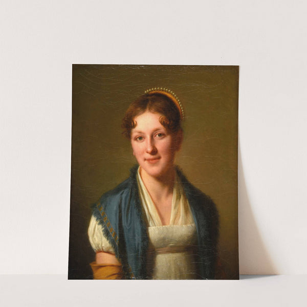 Mademoiselle Delamarre (1812) by Lié Louis Périn-Salbreux