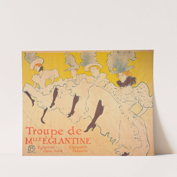 Mademoiselle Eglantine’s Troupe by Henri de Toulouse-Lautrec