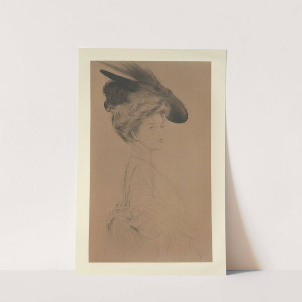 Mademoiselle Gabrielle Dorziat (1907) by Paul César Helleu