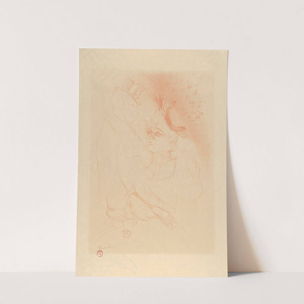 Mademoiselle Lender and Baron (1893) by Henri de Toulouse-Lautrec