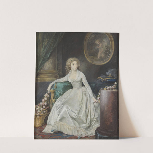 Mademoiselle Sofia Hagman (1795) by Niklas Lafrensen