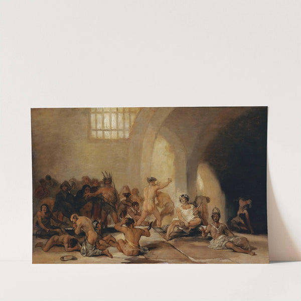 Madhouse (after 1794) by Francisco de Goya