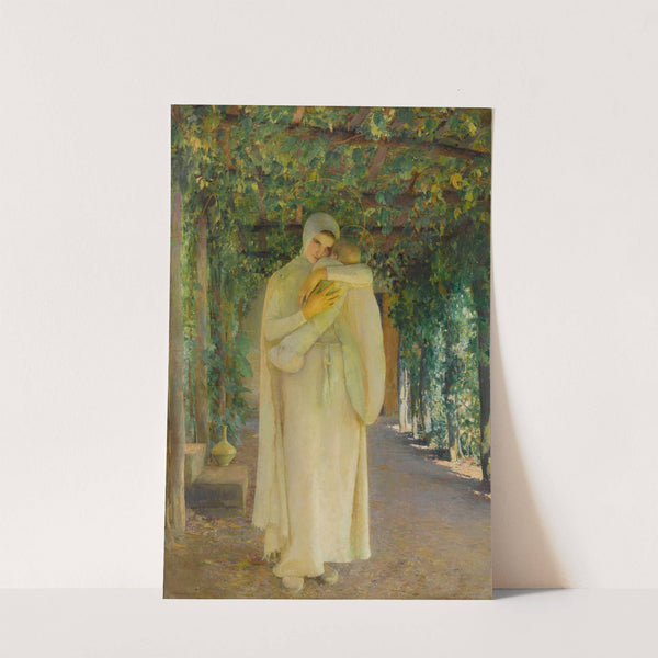 Madone À La Treille by Pascal-Adolphe-Jean Dagnan-Bouveret