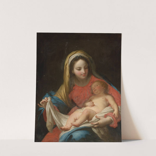 Madonna And Child by Pietro Antonio de' Pietri