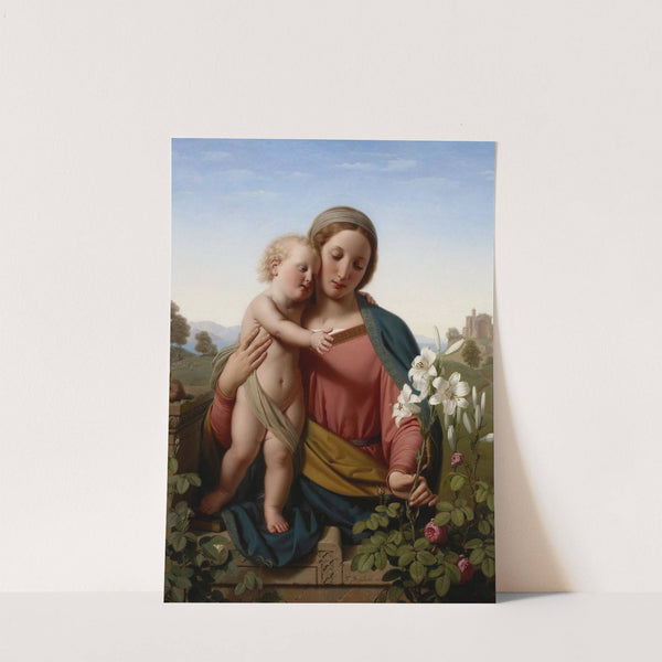 Madonna and Child (1855) by Franz Ittenbach