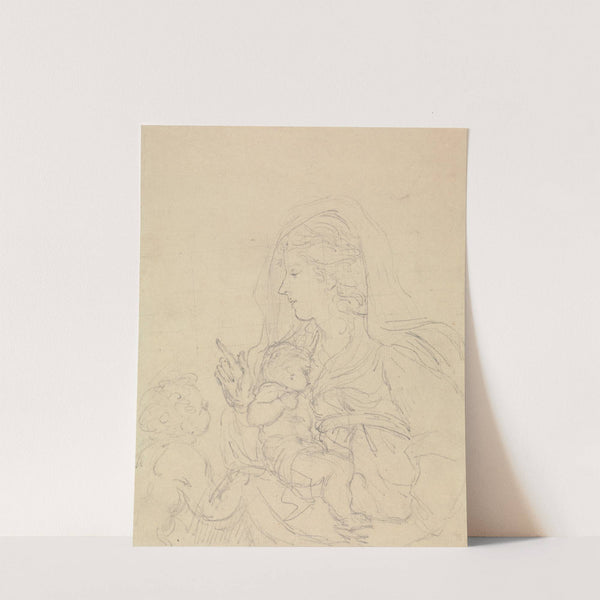 Madonna and Child by Edward Francis Burney