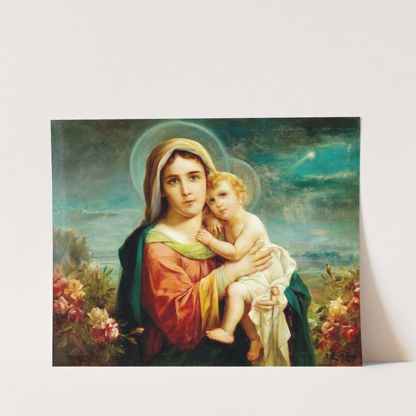 Madonna and Child by Hans Zatzka