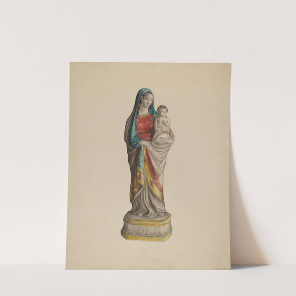 Madonna and Child by Mina Lowry