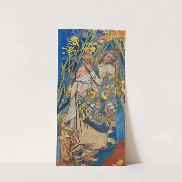 Madonna and Child (1893 - 1894) by Stanisław Wyspiański