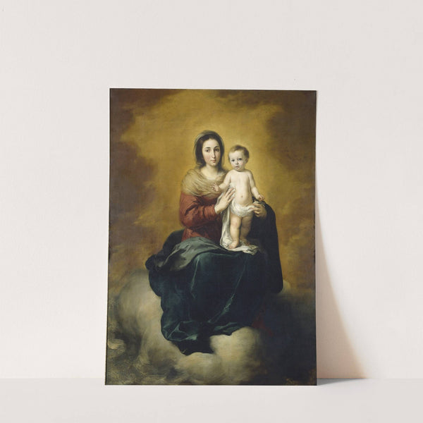 Madonna and Child (c. 1655 - 1660) by Bartolomé Estebán Murillo