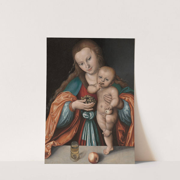 Madonna and Child (probably c. 1535 or after) by Lucas Cranach the Elder