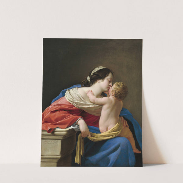 Madonna and Child (1633) by Simon Vouet