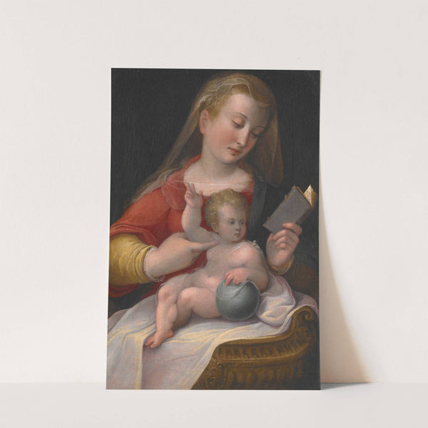Madonna And Child (1560-1585) by Barbara Longhi