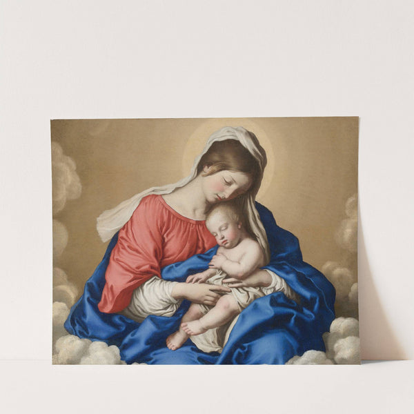 Madonna And Child by Giovanni Battista Salvi da Sassoferrato