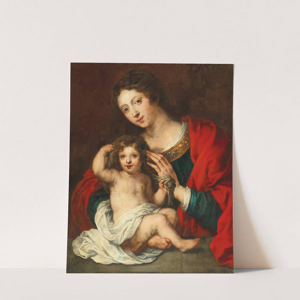 Madonna and Child by Flemish School