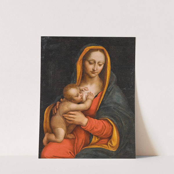 Madonna and Child by School of Leonardo