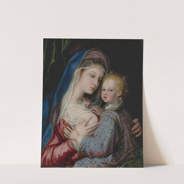 Madonna And Child by Giovan Bernardo Lama
