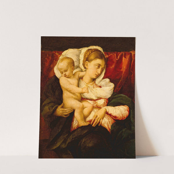 Madonna And Child by Jacopo Bassano