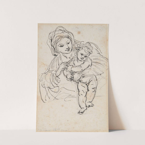 Madonna and Child by Giacinto Calandrucci