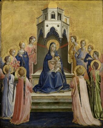 Madonna and Child Enthroned and Twelve Angels (1420 – 1430)