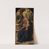 Madonna and Child Enthroned with Two Angels by Filippo Lippi