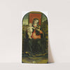 Madonna and Child Enthronend by Macrino D'alba