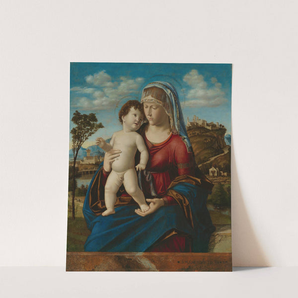 Madonna and Child in a Landscape by Giovanni Battista Cima da Conegliano