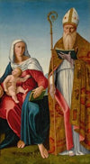 Madonna and Child with a Bishop Saint
