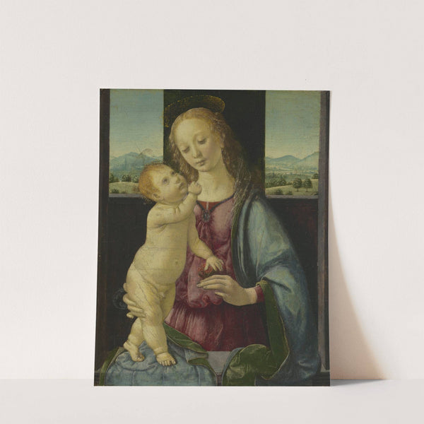 Madonna and Child with a Pomegranate by Lorenzo di Credi
