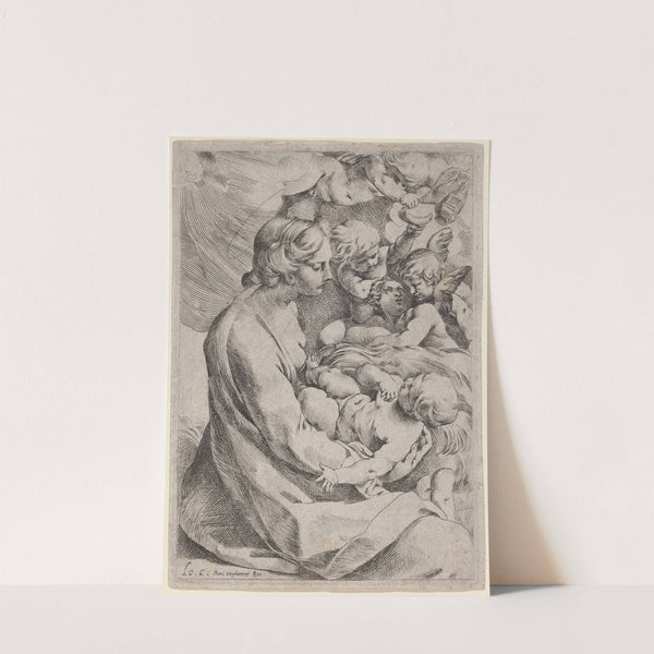 Madonna and Child with Angels (c. 1595-1610) by Ludovico Carracci