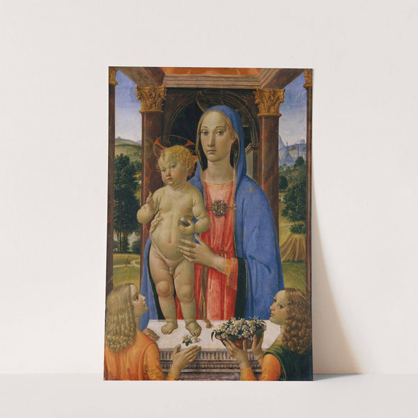 Madonna and Child with Angels by Cosimo Rosselli