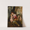 Madonna And Child, with Noli Me Tangere Beyond by Girolamo Macchietti