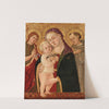Madonna and Child with Saint John the Baptist and Saint Francis by Domenico di Zanobi