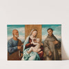 Madonna and Child with Saint Peter and Saint Francis by Bernardino Licinio