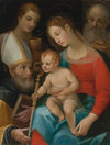 Madonna And Child With Saints Augustine, John The Evangelist And Joseph
