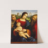 Madonna and Child with Saints Francis and Jerome (ca. 1512–15) by Francesco Francia